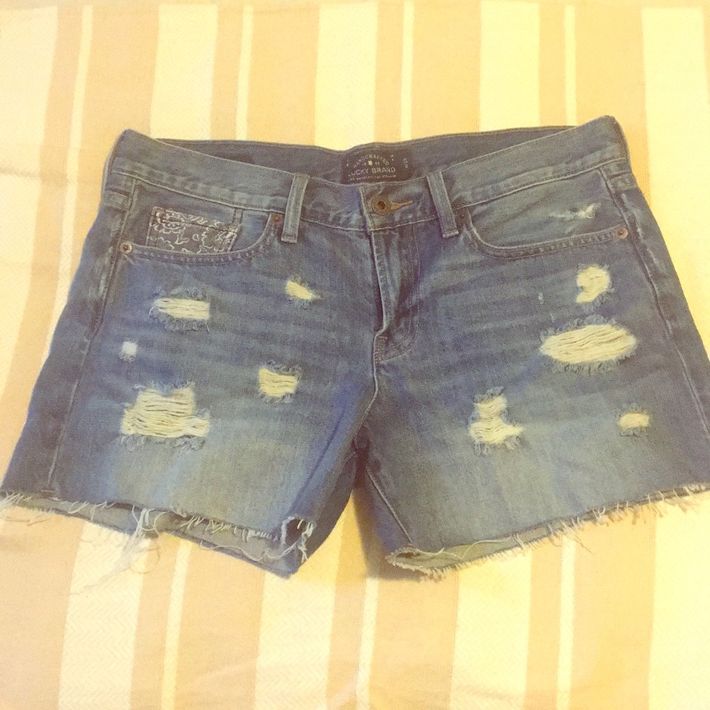 Lucky Brand The Cut Off shorts 6/28